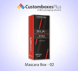 The customization of your boxes in eco-friendly material with the logo of your company is the best technique that you can follow to make your packaging great and enticing. Mascara box packaging in different designs such as front tuck, reverse end tuck, front flip, window die-cut, and any other design that you want to customize you can get it. The customization of your mascara boxes with a logo giving trust and a worthy relationship to your customers. To customize the logo in different font sizes by using vibrant colors and make it alluring and trustworthy. You can get free shipping of your order by customizing the logo on your mascara packaging.