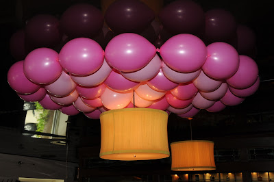 Decorar un baby shower con globos