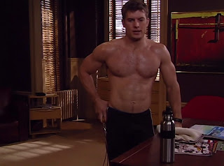 Mark Lawson Shirtless on One Life to Live 20100422