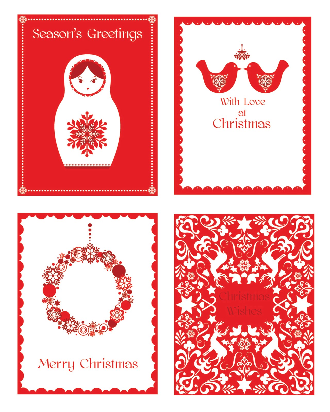 Hiccup Studio Designs: Scandinavian Christmas Collection