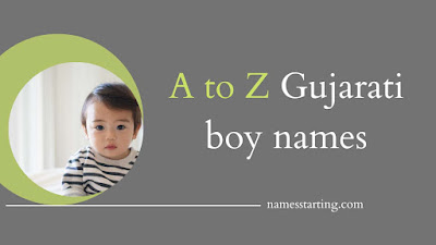 Gujarati-baby-boy-names