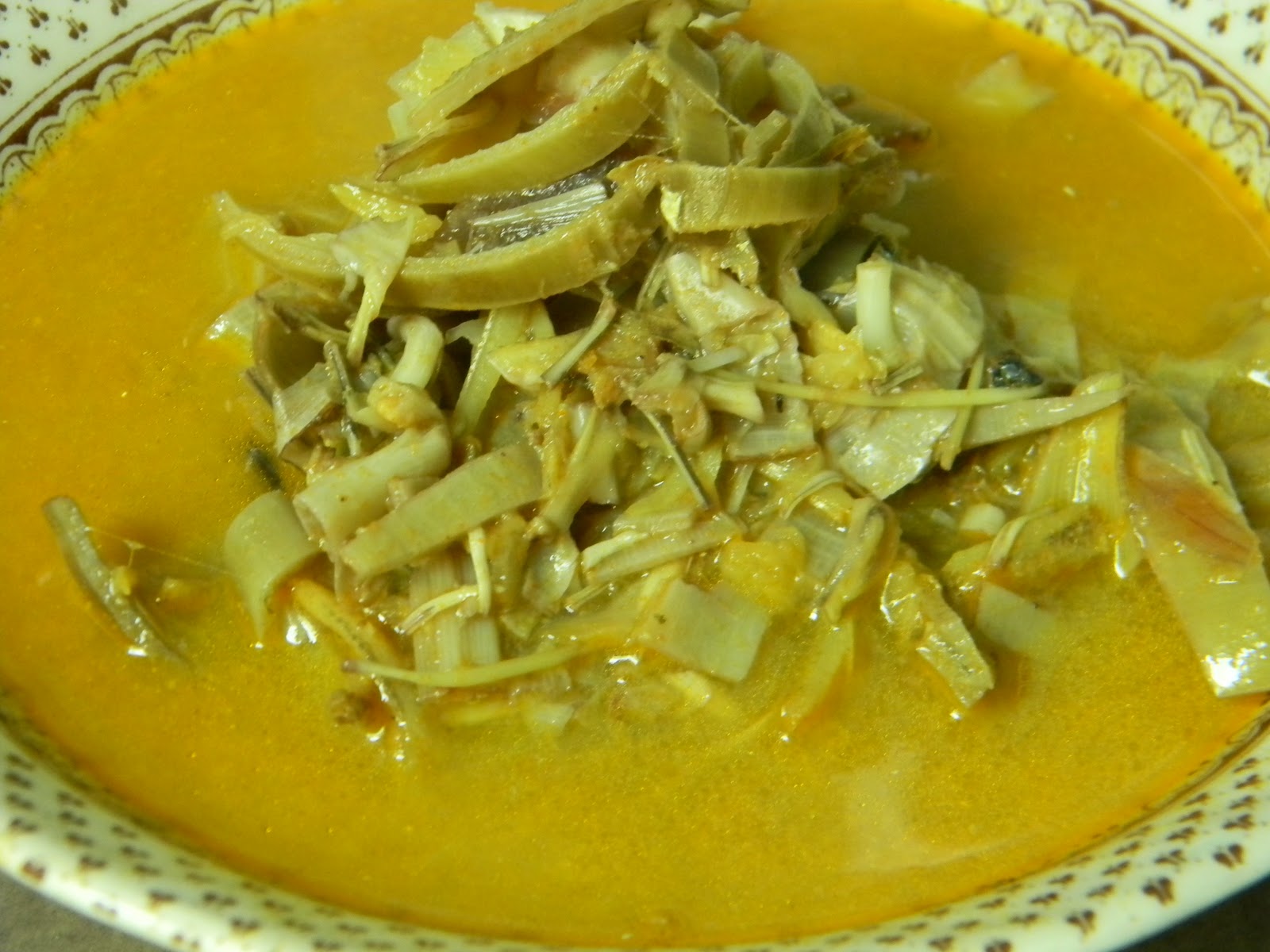 jantung pisang masak lemak