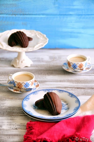 Dark Chocolate Espresso Madeleines and a Giveaway   http://uTry.it