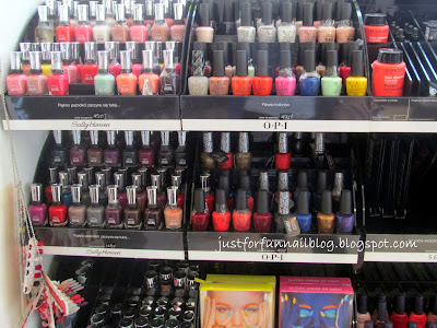 Shopping in Warsaw: Nail Polish! Sephora