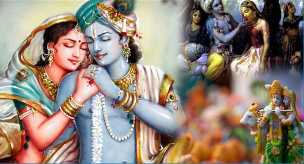 Krishna and Satyabhama