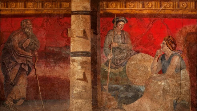Φιλόσοφος με τη Μακεδονία και την Περσία, Villa di Fannio Sinistore, 1ος αιωνας π.Χ. [Credit: courtesy of the Museo Archeologico di Bologna]