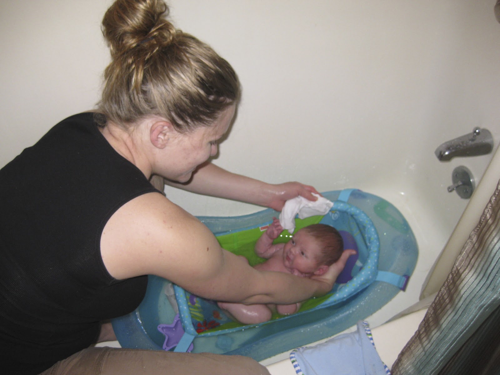 bathroom shower cleaner The Baby Bump