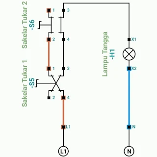 5 Diagram Sakelar Lampu Penerangan
