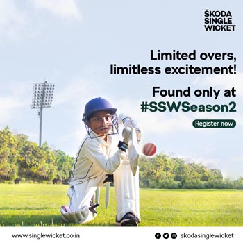 ŠKODA AUTO India Announces Season 2 of Škoda Single Wicket Tournament