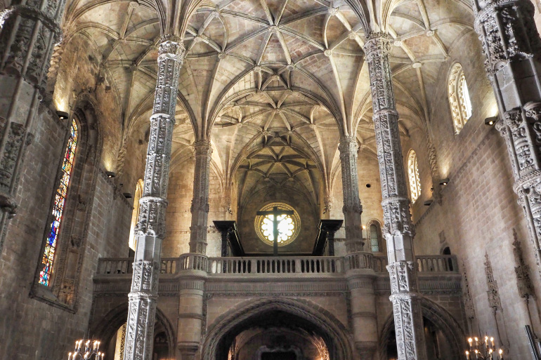 Eglise du monastère des Hiéronymites dans la ville de Lisbonne