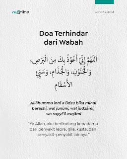 Doa Terhindar dari Wabah