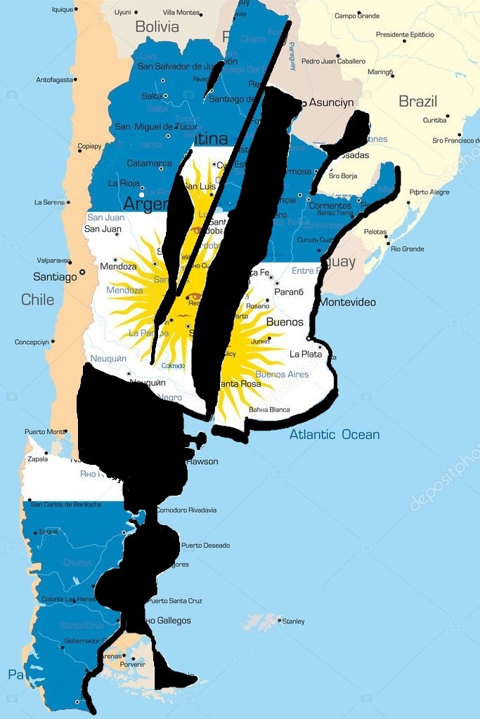 INCERTIDUMBRE  ARGENTA Argentinamapa2