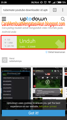 Cara Download Video YouTube Di Android Dengan &amp; Tanpa Aplikasi