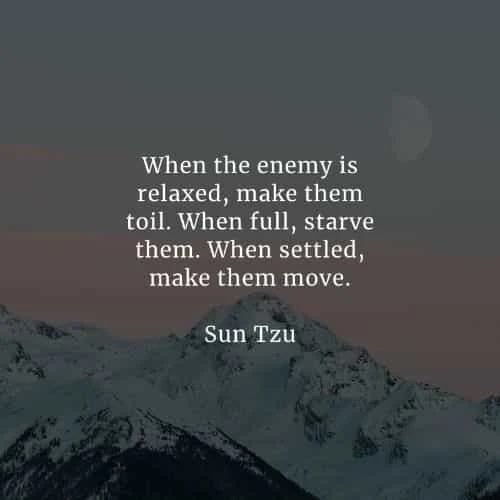 Famous quotes and sayings by Sun Tzu