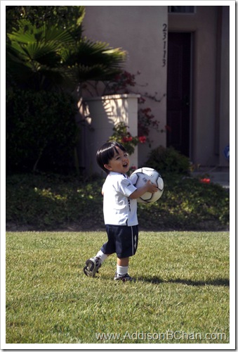 I got the ball!