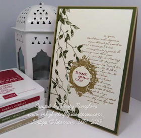 Nigezza Creates with Stampin Up Very Versailles