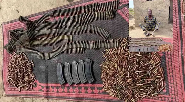Troops intercept large amount of ammunition in Birnin Gwari LGA.