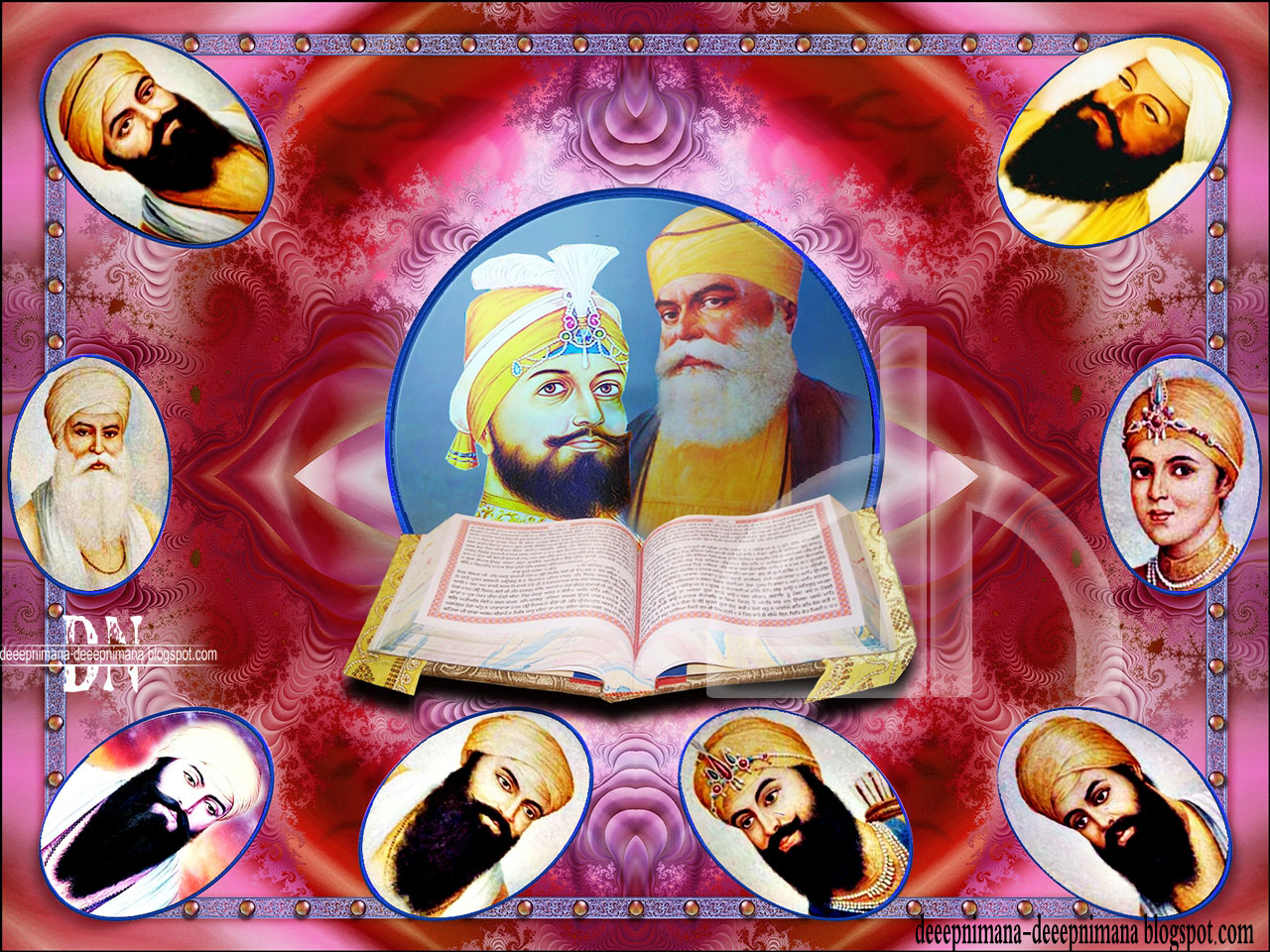 sikh gurus sikhi wallpapers guru nanak ji guru gobind ji sikhism