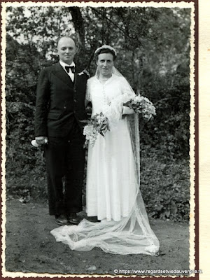 Mariage, A. Heurteux saint éloy les Mines, 63