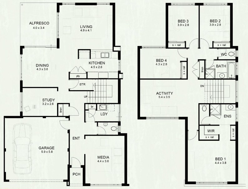  Memiliki rumah yang nyaman merupakan salah satu harapan semua orang Konsep:  Kumpulan Contoh Denah Rumah Minimalis 2 Lantai