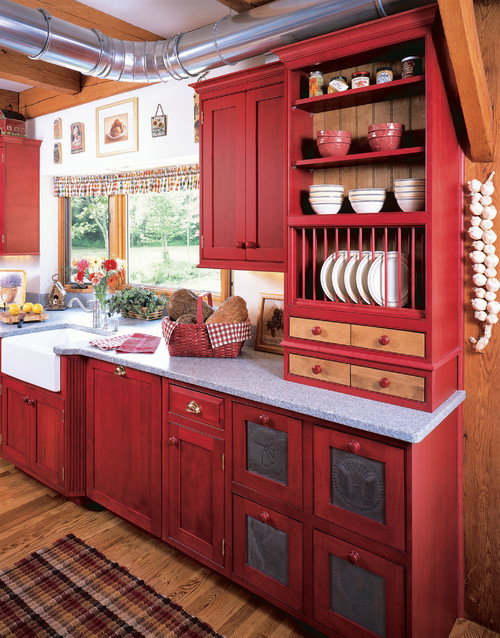 Trend Homes Revolutionize Your Kitchen  With Red  Kitchen  Ideas 