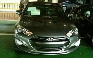New Hyundai Genesis Coupe facelift 2013