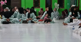 Peringatan Isra Mi'raj Nabi Muhammad SAW 1445 H di Masjid Al Amin Kelurahan Karang Anyar
