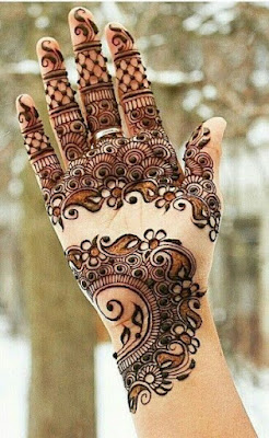 Easy Indian Mehendi Design