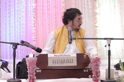 Charan Ji at Prayer Meeting