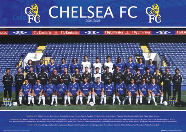Chelsea Football Club Team Posters