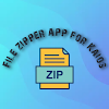 Zip archiver making app for Kaios with unselect option 