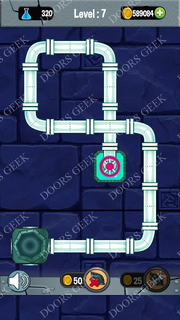  Plumber 3: Plumber Pipes Connect Level 7 Solution, Cheats, Walkthrough for android, iphone, ipad and ipod