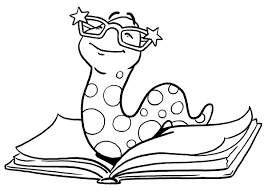 Best adorable worm cartoon coloring pages