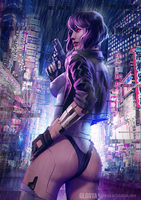 Ghost in the Shell Mobile Wallpaper