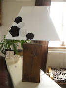 I made a different table lamp a while ago (check it out HERE) and have been .
