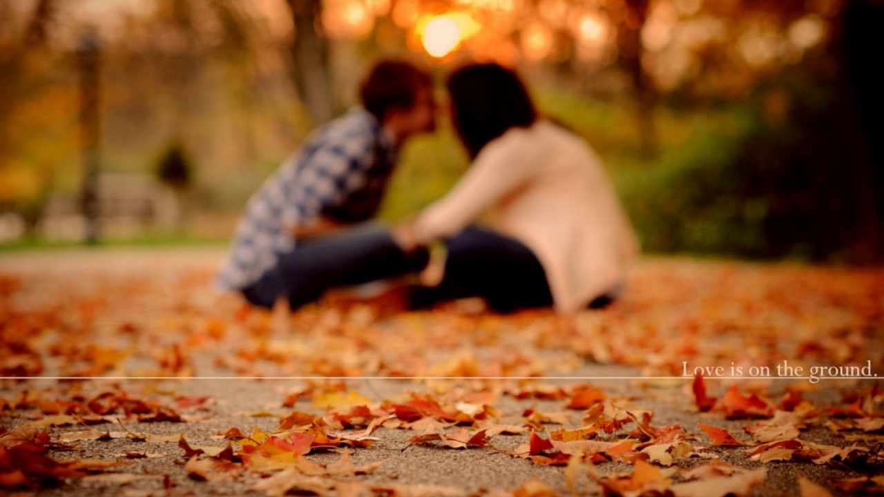 Romantic Autumn Wallpaper