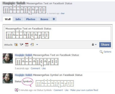 messengeroo facebook status