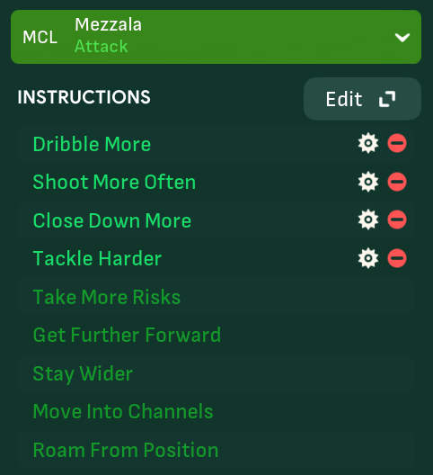 Mezzala – Attack