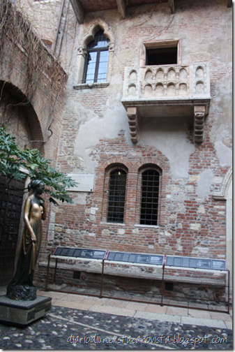 Romeo and Juliet balcony