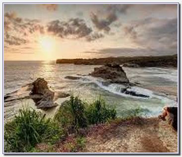 foto pantai klayar pacitan