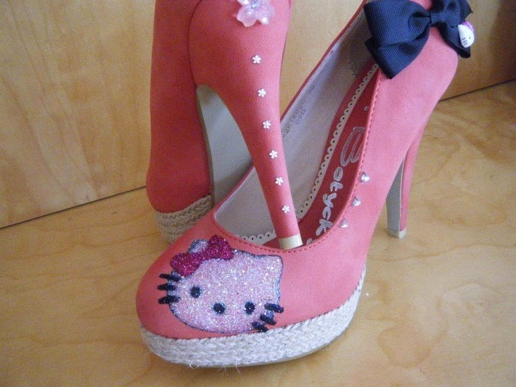 Hello Kitty High Heels Shoes