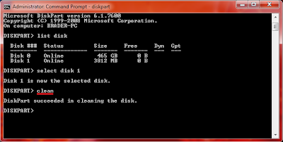 Cara Menginstal WIndows 7 Dengan Flashdisk yang Bootable