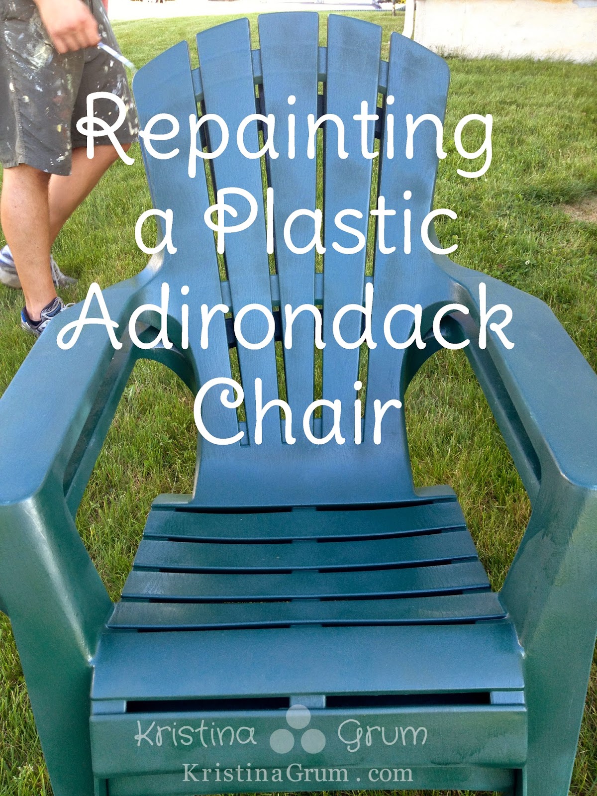 in may we were getting ready to put our adirondack chairs out in the 