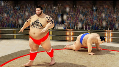 orang yang mempunyai tubuh besar atau dapat dibilang orang gemuk Sumo Wrestling Revolution 2017 Pro Stars Fighting APK for Android