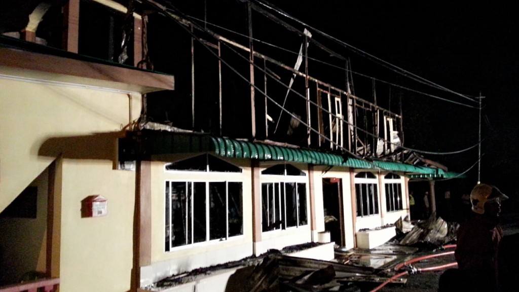 Surau Ahmadiah ,surau bapa Mufti Pulau Pinang terbakar 