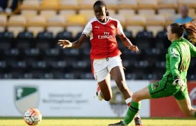 Nigerian striker Asisat Oshoala dump Arsenal for a mega move to China
