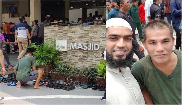 Lelaki Bukan Muslim Ini Pergi Masjid Setiap Hari Jumaat Susun Selipar