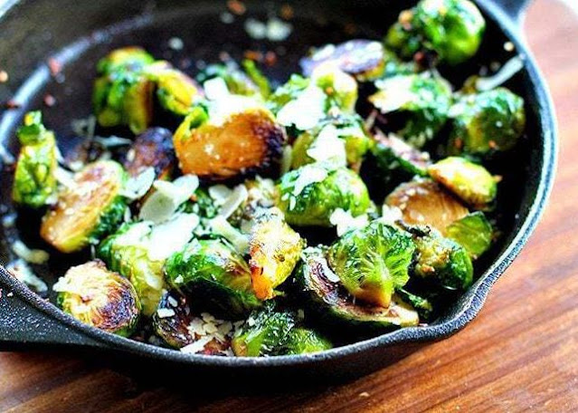Parmesan Roasted Brussels Sprouts Recipe