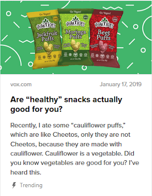 https://www.vox.com/the-goods/2019/1/17/18185262/healthy-snacks-cauliflower-puffs-peatos