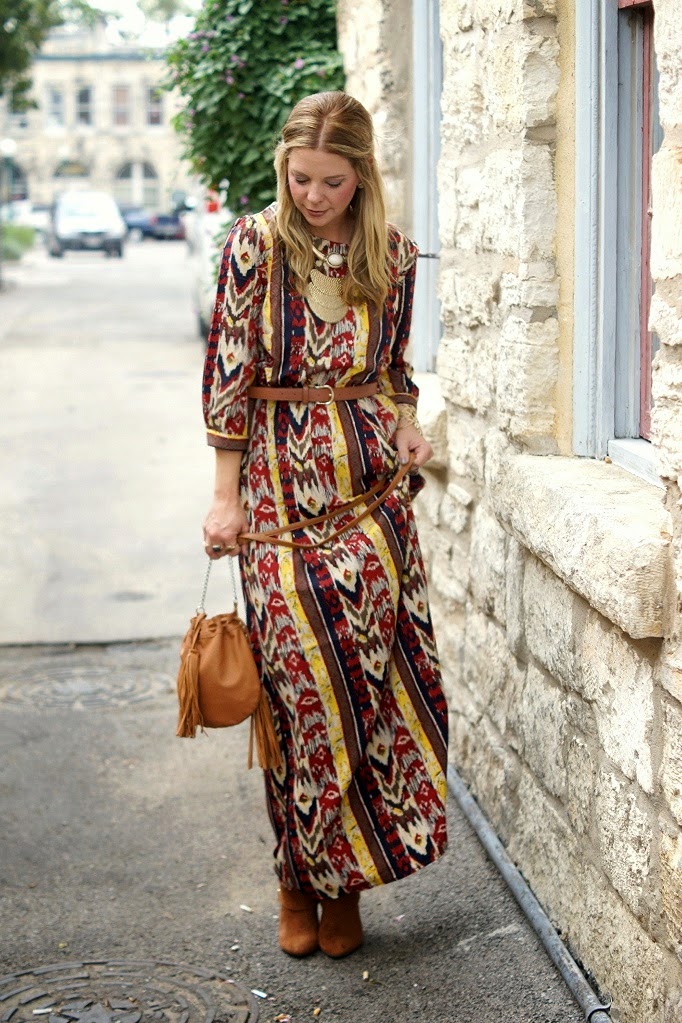 Boho vintage style for fall